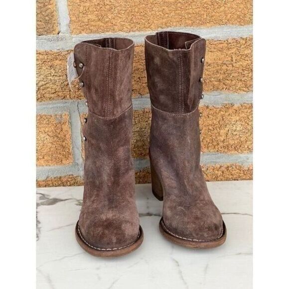 Fiorentini + Baker Beth Boot in Brown Suede 5.5 - Picture 2 of 12